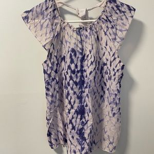 GAP blouse with tie back
